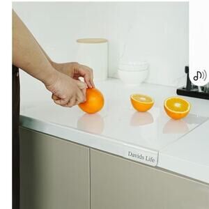 David's Life Countertop Clear Acrylic Cutting Board New XXXL